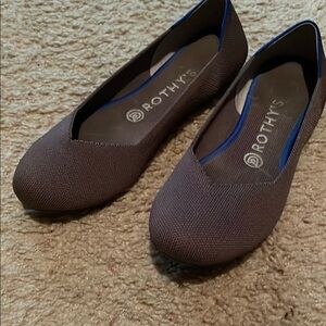 Rothy's Women's Brown Flats Color is Mink